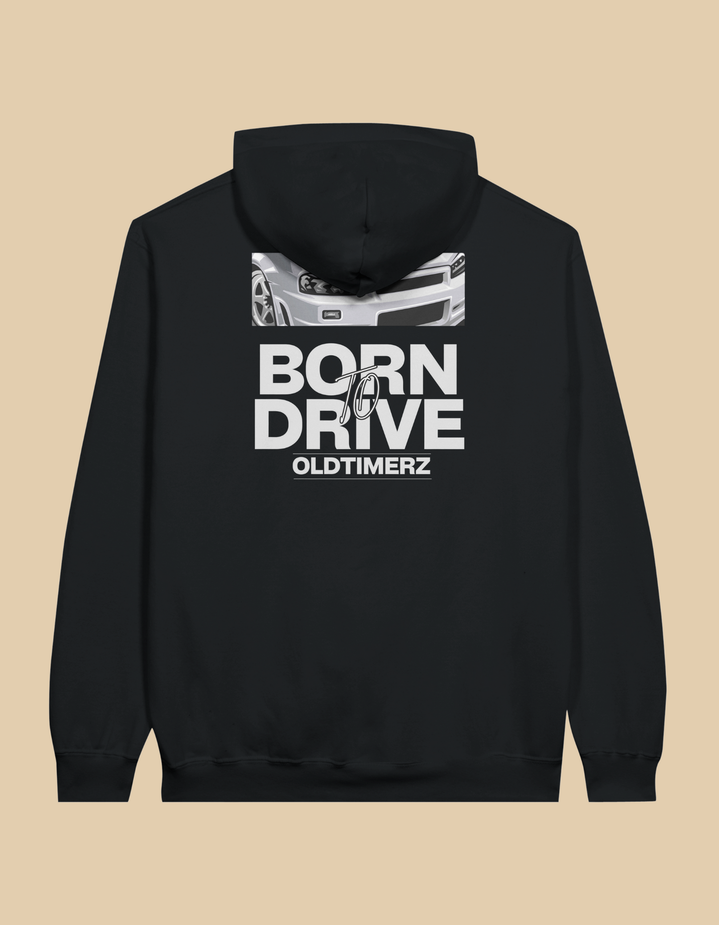 Unisex Midweight Softstyle Fleece Hoodie  | "Born to drive"