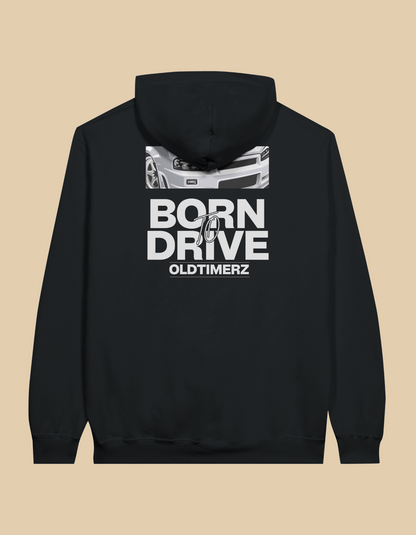 Unisex Midweight Softstyle Fleece Hoodie  | "Born to drive"