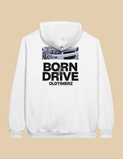 Unisex Midweight Softstyle Fleece Hoodie  | "Born to drive"