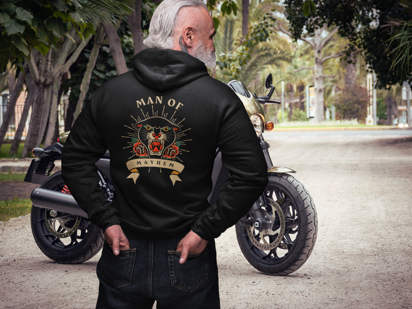 Classic Unisex Pullover Hoodie | Man OF Mayhem